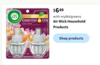 Walgreens Air wick household products offer
