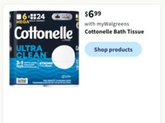 Walgreens Cottonelle bath tissue offer
