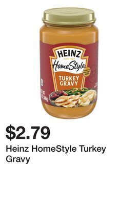 Wegmans Heinz homestyle turkey gravy offer