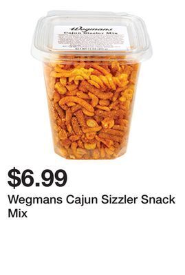 Wegmans Wegmans cajun sizzler snack mix offer
