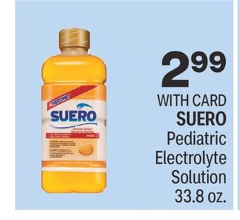 CVS Suero pediatric electrolyte solution 33.8 oz. offer