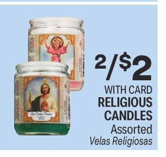 CVS Religious candles assorted offer