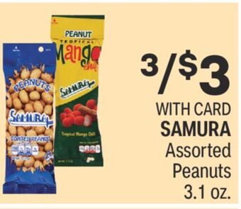 CVS Samura assorted peanuts 3.1 oz. offer