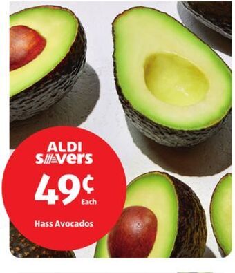 Aldi Hass avocados offer