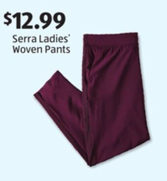 Aldi Serra ladies' woven pants offer