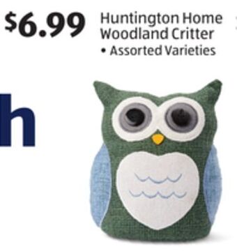 Aldi Huntington home woodland critter offer