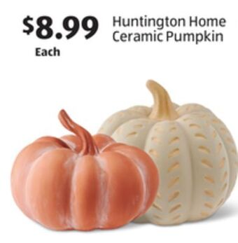 Aldi Huntington home ceramic pumpkin offer