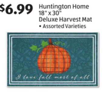 Aldi Huntington home 18 x 30 deluxe harvest mat offer