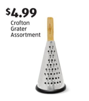 Aldi Crofton grater assortment offer