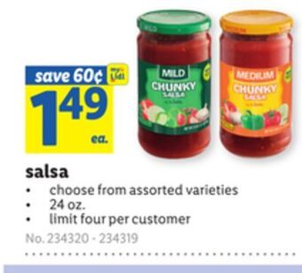 Lidl Salsa offer