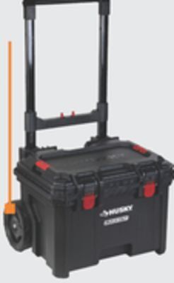 The Home Depot Husky 22 rolling tool box offer