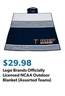 Sam's Club Logo brands officially licensed ncaa outdoor blanket (assorted teams) offer