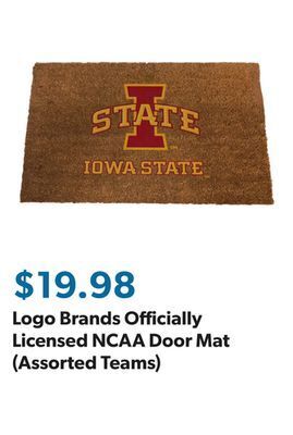 Sam's Club Logo brands officially licensed ncaa door mat (assorted teams) offer