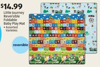 Aldi Little Journey Reversible Foldable Baby Play Mat • Assorted Varieties offer