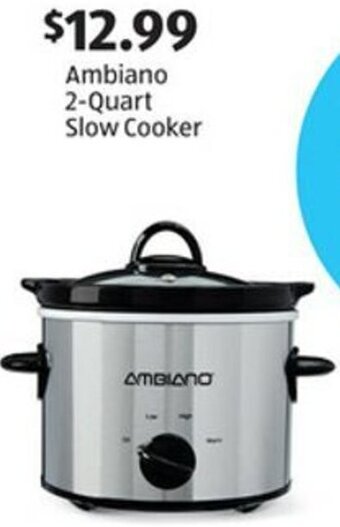Aldi Ambiano 2-Quart Slow Cooker offer