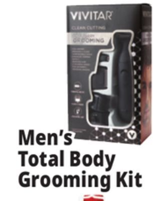 Ocean State Job Lot Vivitar total body grooming kit offer