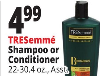 Ocean State Job Lot Tresemmé shampoo or conditioner offer