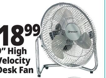 Ocean State Job Lot Penguin 9 high velocity floor fan offer