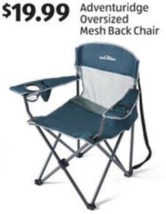 Aldi Adventuridge Oversized Mesh Back Chair offer