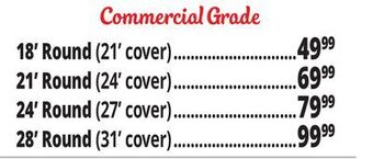 Ocean State Job Lot Commercial grade winter pool covers offer