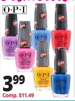 Ocean State Job Lot Opi cosmetics offer