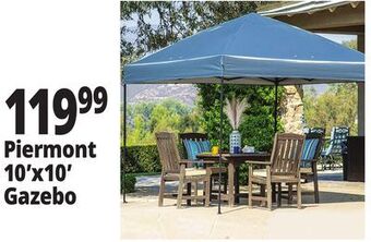 Ocean State Job Lot Piermont 10'x10' one touch instant gazebo offer