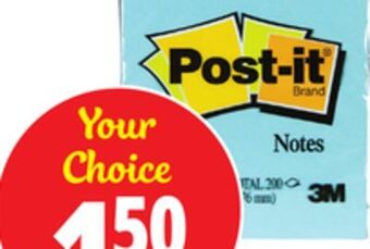 Ocean State Job Lot Post it notes offer
