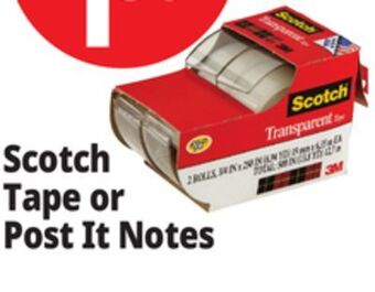 Ocean State Job Lot Scotch tape offer