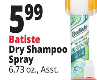 Ocean State Job Lot Batiste dry shampoo spray offer