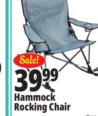 Ocean State Job Lot Hammock rocking chair offer