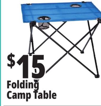 Ocean State Job Lot Folding camp table offer