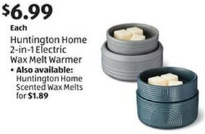 Aldi Huntington Home 2-in-1 Electric Wax Melt Warmer offer