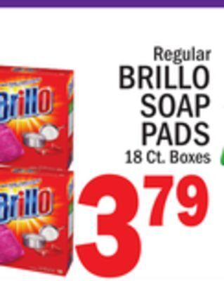 C Town Brillo soap pads offer