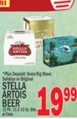 C Town Stella artois beer offer