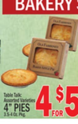 C Town 4 pies offer