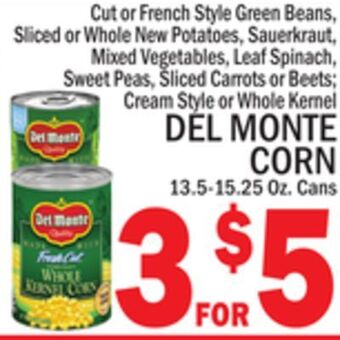 C Town Del monte corn offer