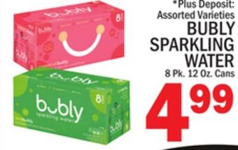 C Town Bubly sparkling water offer