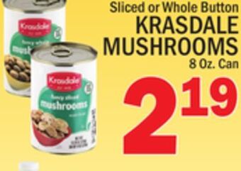 C Town Krasdale mushrooms offer