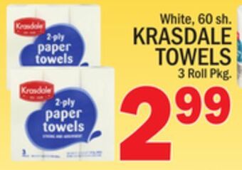 C Town Krasdale towels offer