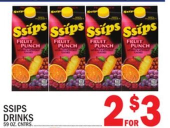 C Town Ssips drinks offer