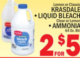 C Town Krasdale • liquid bleach offer
