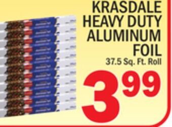 C Town Krasdale heavy duty aluminum foil offer