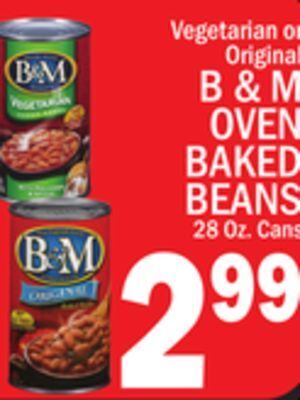 C Town B & m oven baked beans offer