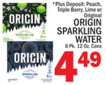 C Town Origin sparkling water offer