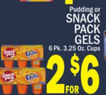 C Town Snack pack gels offer