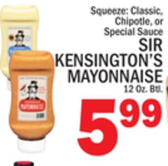 C Town Sir kensington's mayonnaise offer