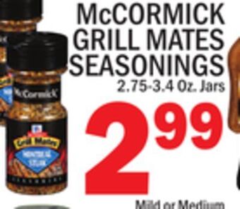 C Town Mccormick grill mates seasonings offer