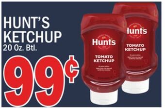 C Town Hunt's ketchup offer