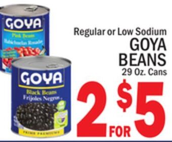 C Town Goya beans offer