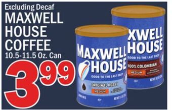 C Town Maxwell house coffee offer
